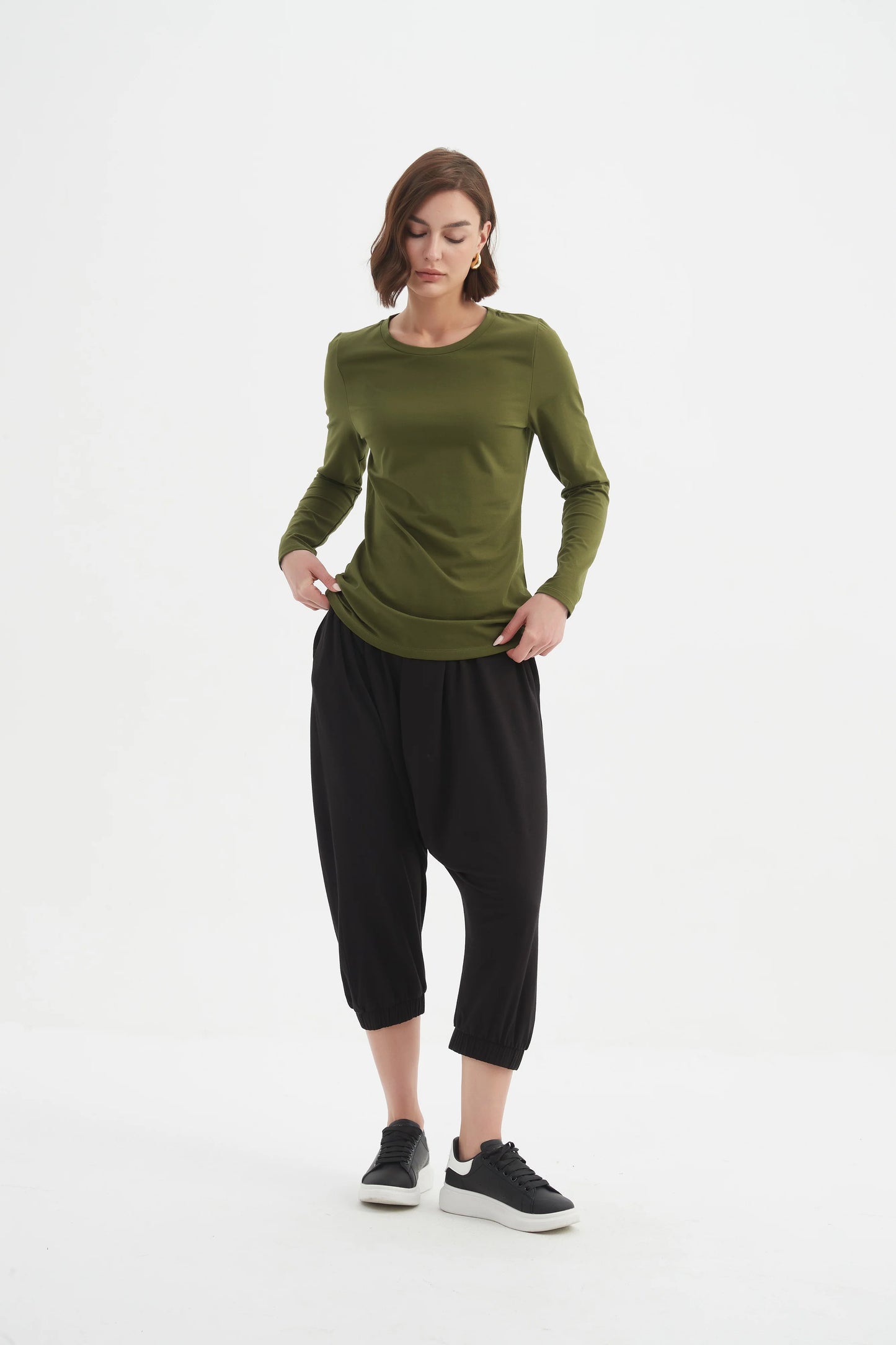 LONG SLEEVE TSHIRT (KHAKI)