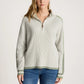 Liora Zip Jumper - Bisque/Sage