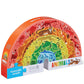 Classic Floor Puzzle 100 Piece - Rainbow Animals