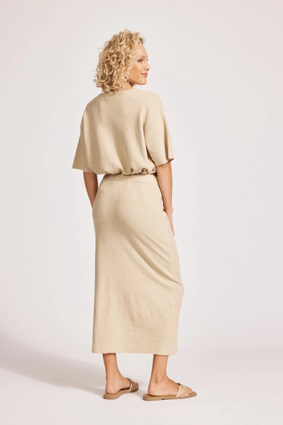 Alcazar Knit Top - Clay