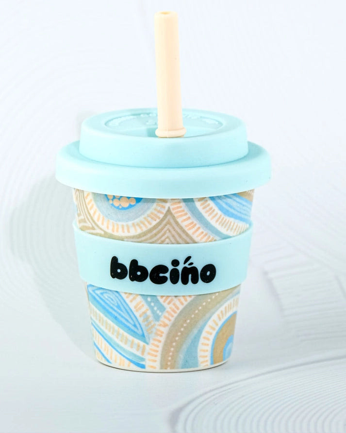 Coast Babycino Cup - 120ml (Straw Included) (Merindah-Gunya Collab)