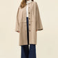 Farida Convertible Coat - Stone