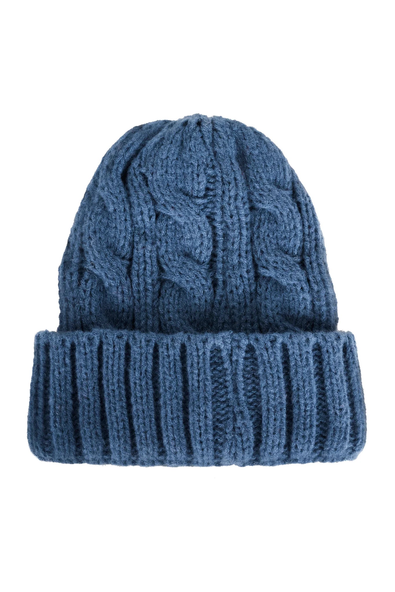 Fairbanks Cable Beanie - Deinim