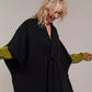 Palmer Knit Cape One Size - Black