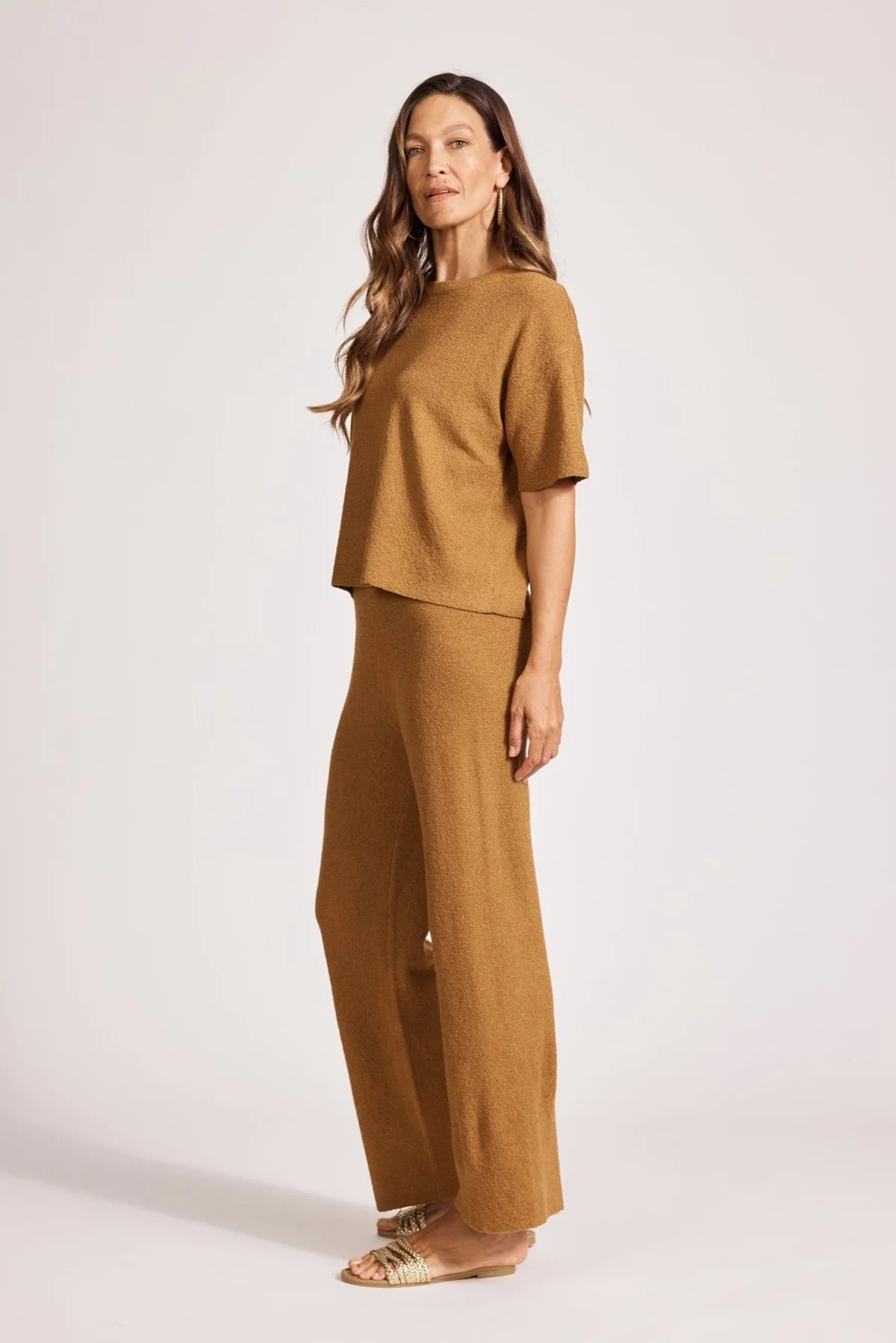 Alcazar Knit Top - Maple