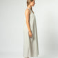 Nyla Dress Khaki Stripe