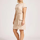 Francia Tie Dress - Stone