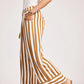 Treville Stripe Pant Caramel