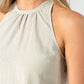 Nyla Dress Khaki Stripe