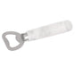 Marble Bottle Opener White Grey & Silver