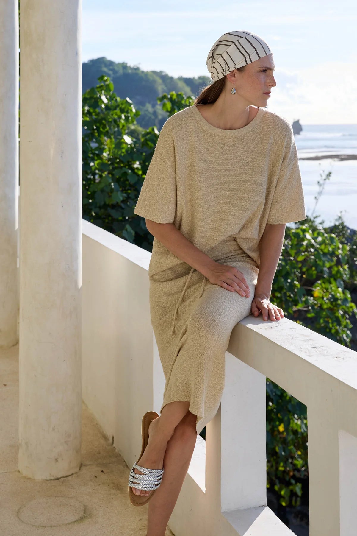 Alcazar Knit Top - Clay