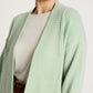 Samira Crop Cardigan - Sage