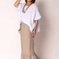 Gessica Linen Skirt Latte