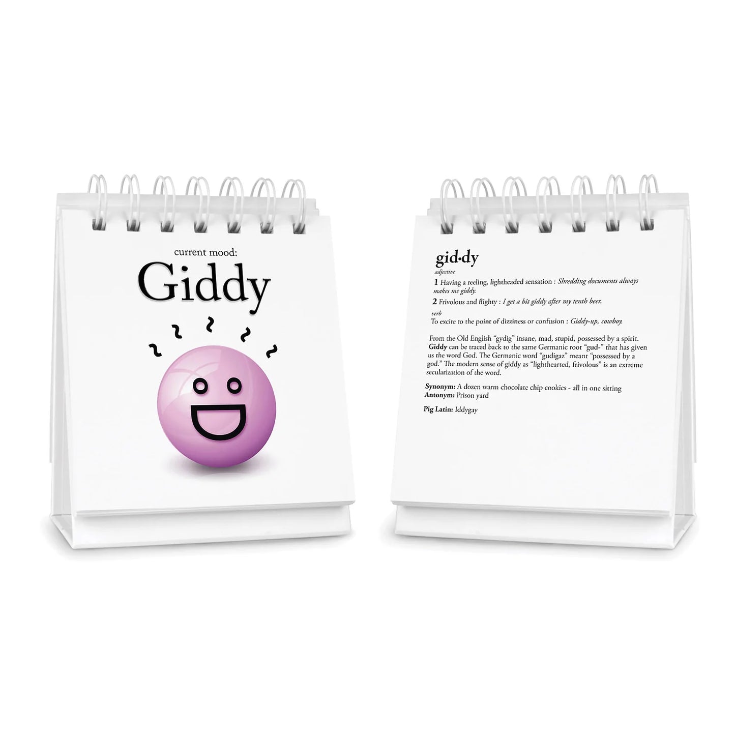 The Daily Mood Desktop Flip Book
