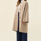 Farida Convertible Coat - Stone