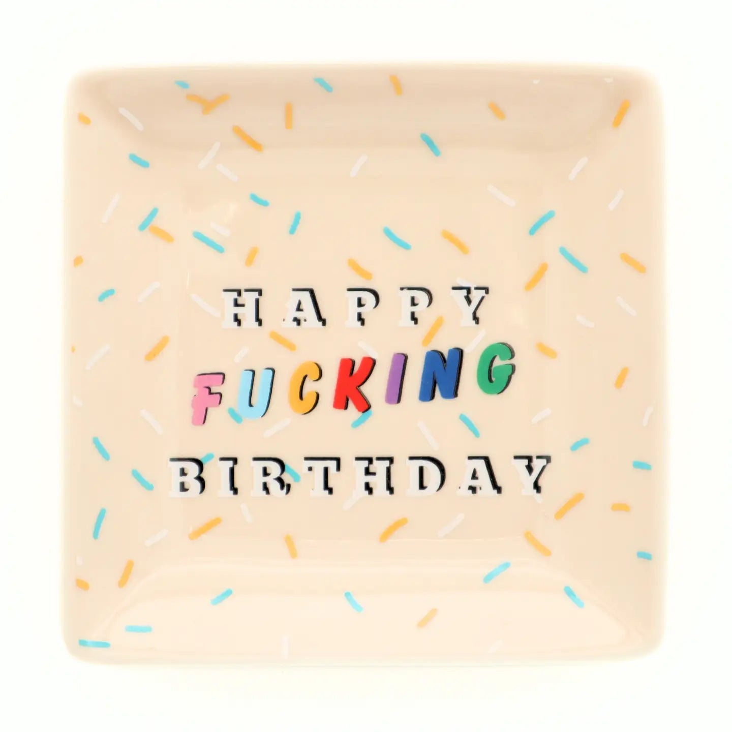 Trinket Tray  - Happy Fucking Birthday