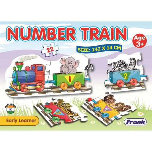 Educational Puzzle - Number Train