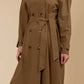 Freya Trench Coat - Toffee
