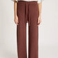 Samira Knit Pant - Mahogany