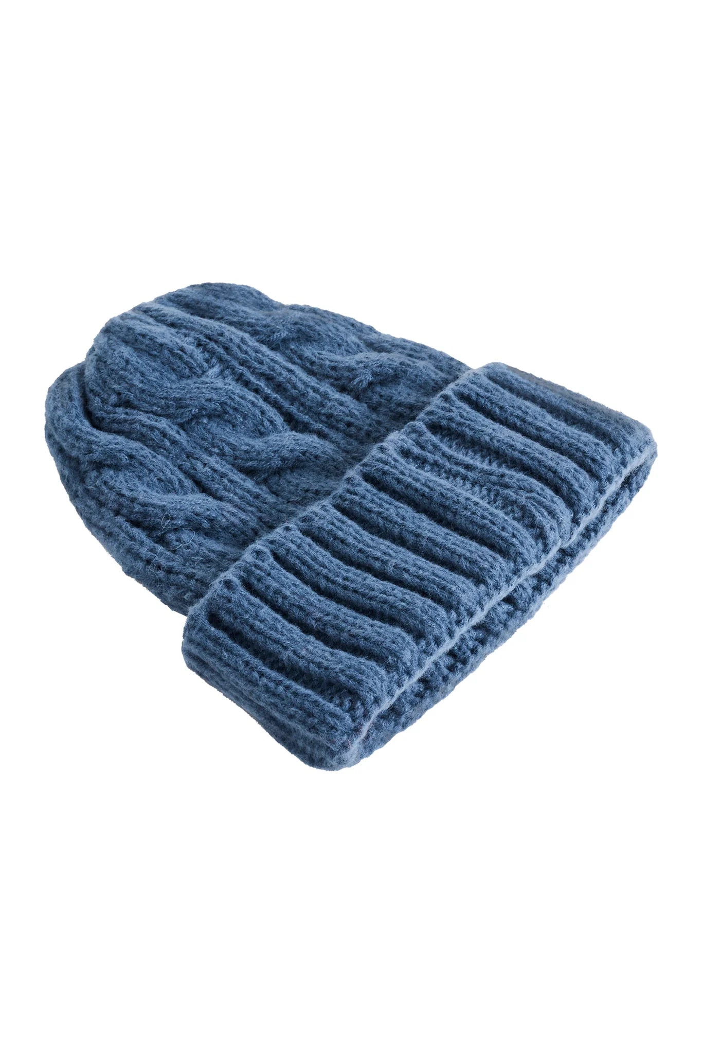 Fairbanks Cable Beanie - Deinim
