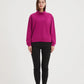 SEAM DETAIL SWEAT FUSCHIA