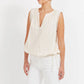 Santos Top - Bisque