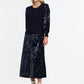 Date Night Top Navy