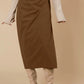 Freya Wrap Skirt - Toffee