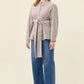 Quinn Wrap Shirt - Chocolate