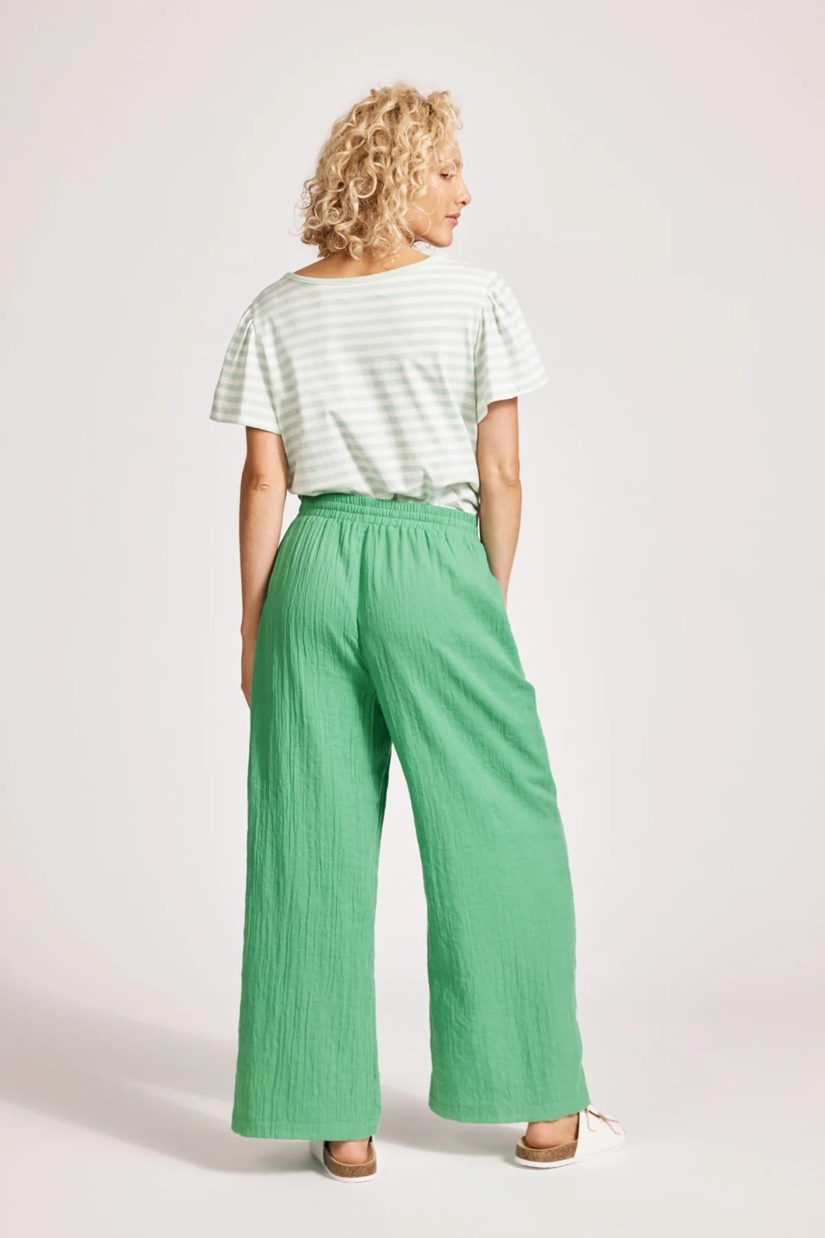Orsula Crop Pant Jade