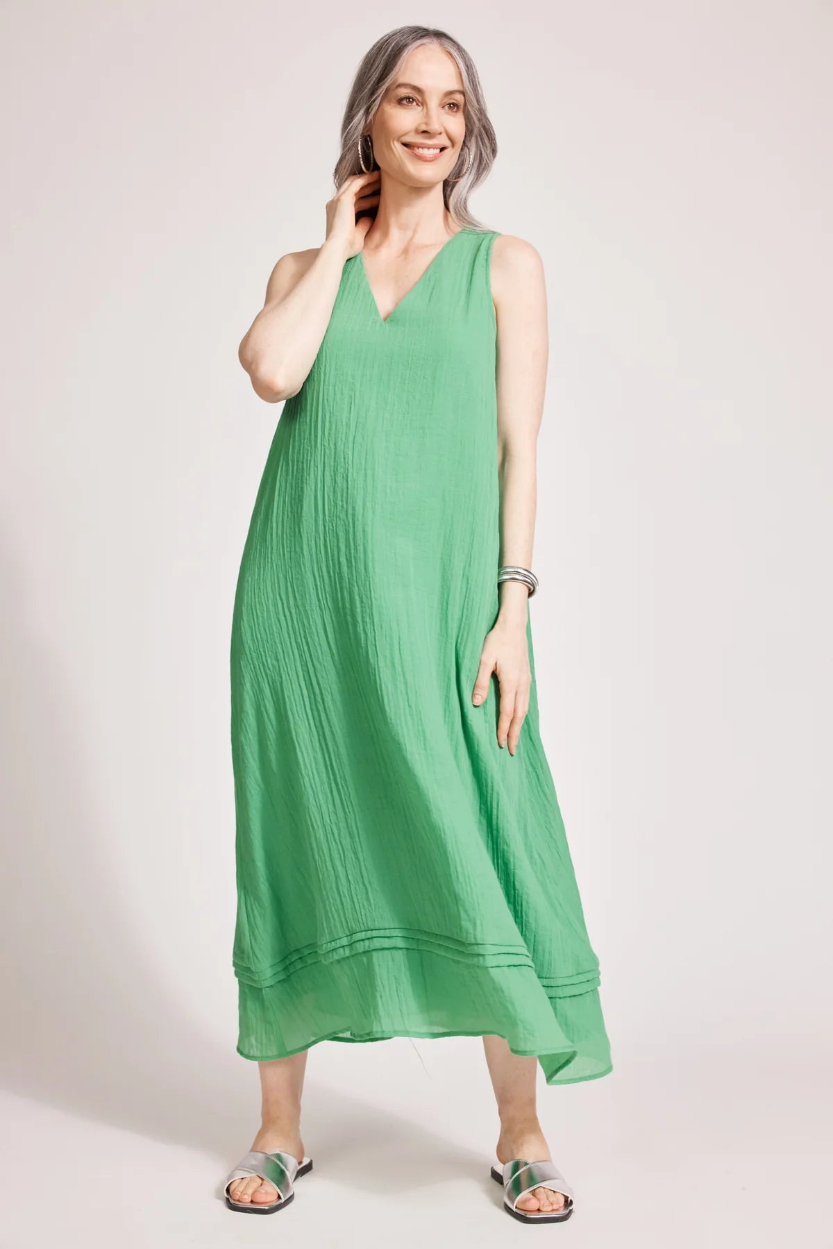Orsula Tank Maxi Dress - Jade