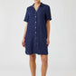 Studio Short Shirt Dress Indigo