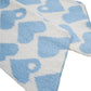 Vermont Heart Scarf - Blue