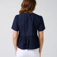 Eva Blouse - Navy