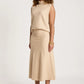 Zala Knit Skirt - Bisque