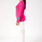 Vermont Star Crew Jumper - Hot Pink