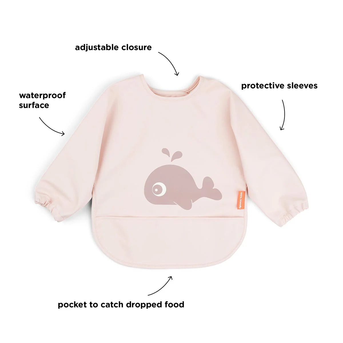 Sleeved Pocket Bib Wally Powder