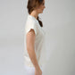 Cuff Tee Zebra Cross - Cream