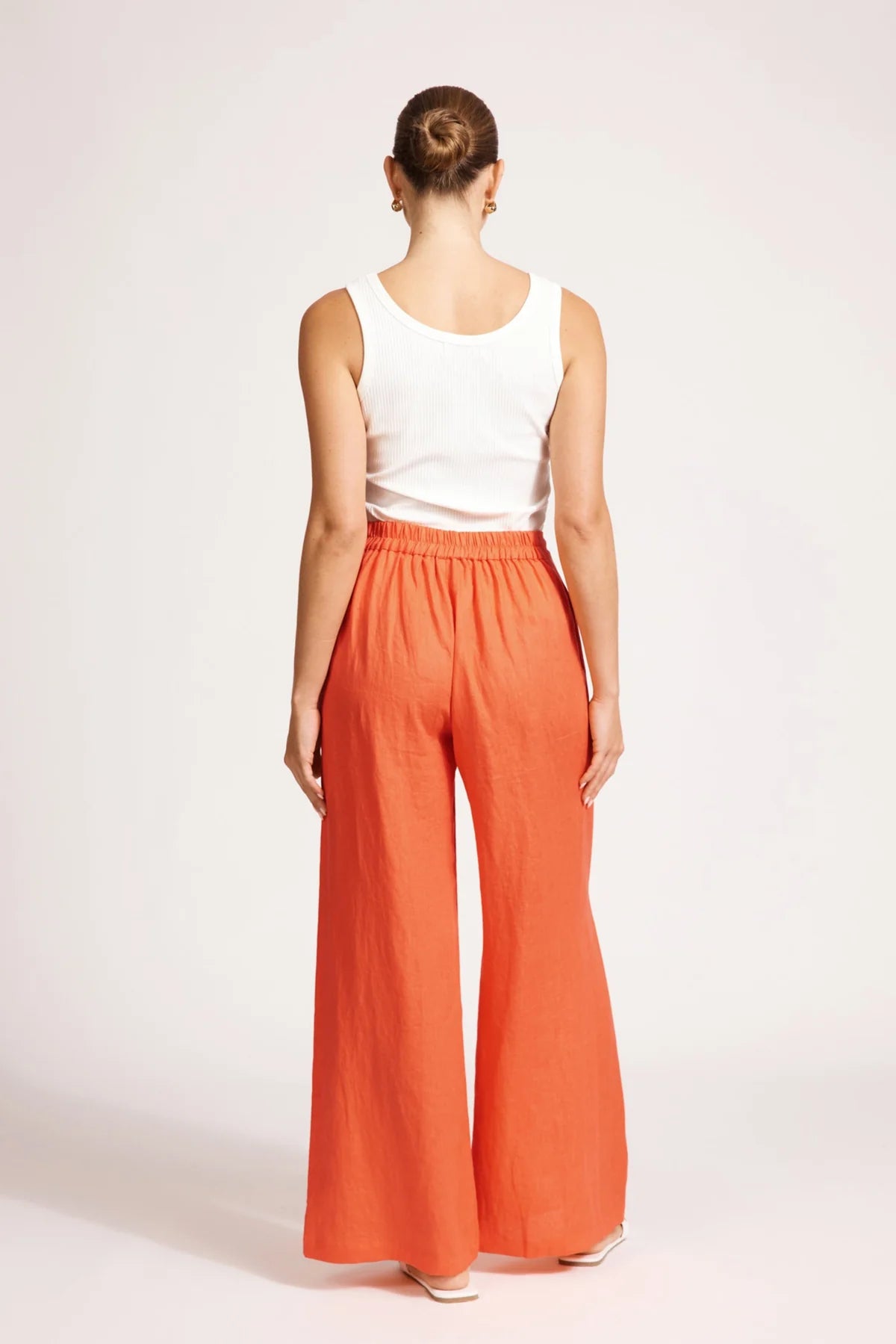 Miramar Palazzo Pant - Coral