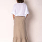 Gessica Linen Skirt Latte
