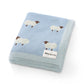 100% Cotton Baby Blanket - Sheep Blue