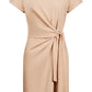 Francia Tie Dress - Stone