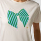 Ace Tee - Off White Riveria Bow