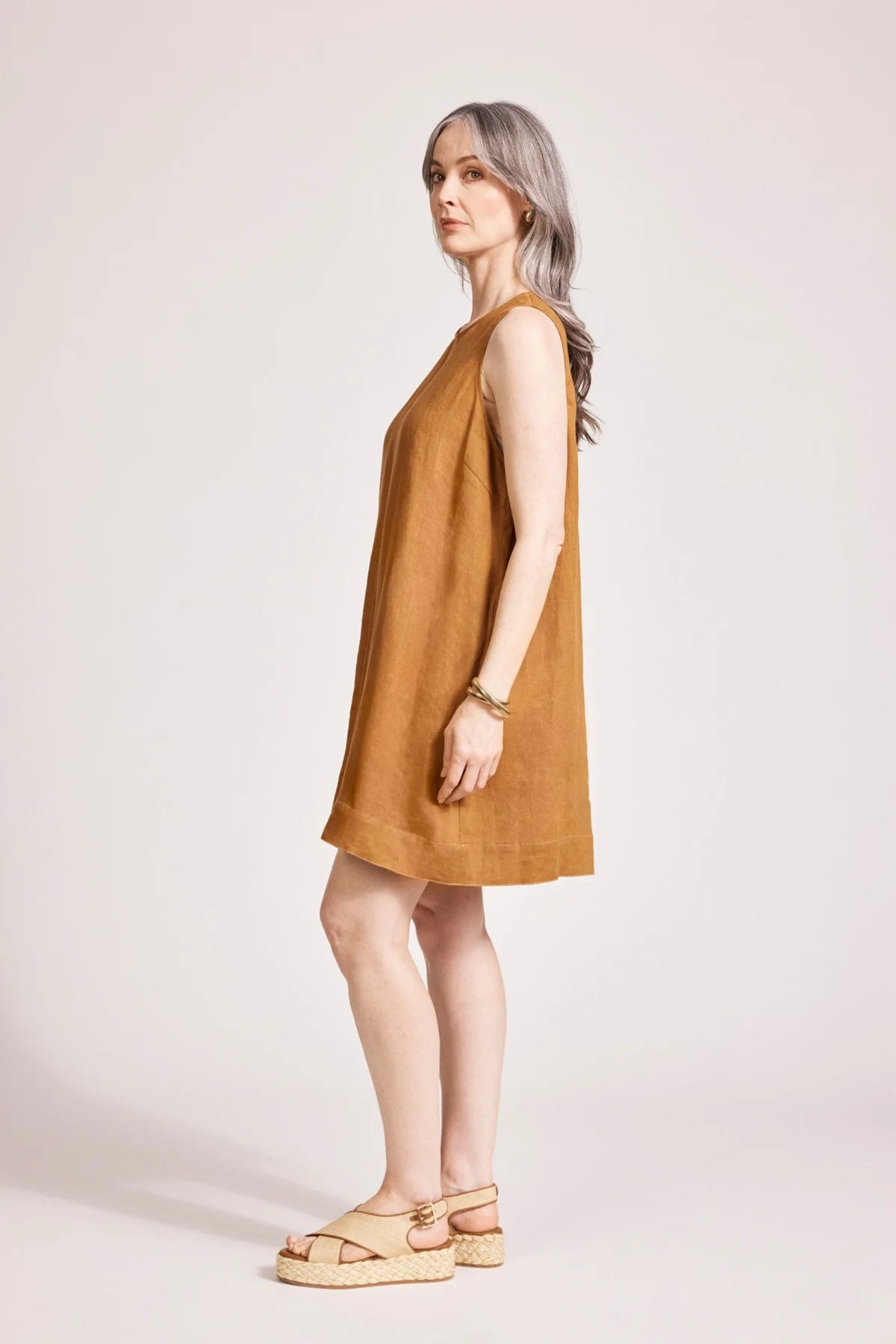 Miramar Tank Dress - Caramel