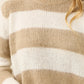 Pallas Stripe Jumper - Stone