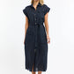 Estivo Linen Dress Navy