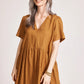 Miramar Midi Dress - Caramel