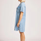 Melenia Denim Shirt Dress
