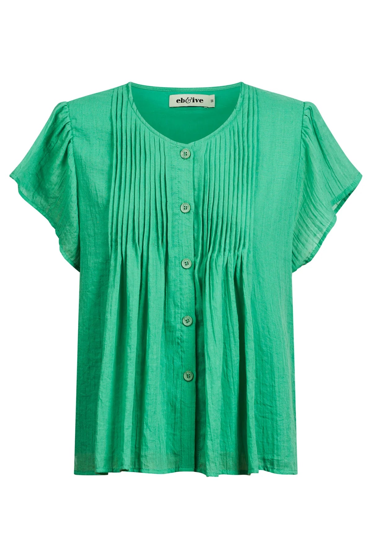Orsula Button Top Jade