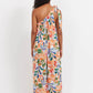 Baja One Shoulder Dress Tide